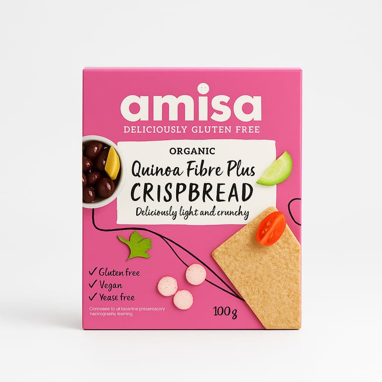 Organic Fibre Plus Crispbread 100g