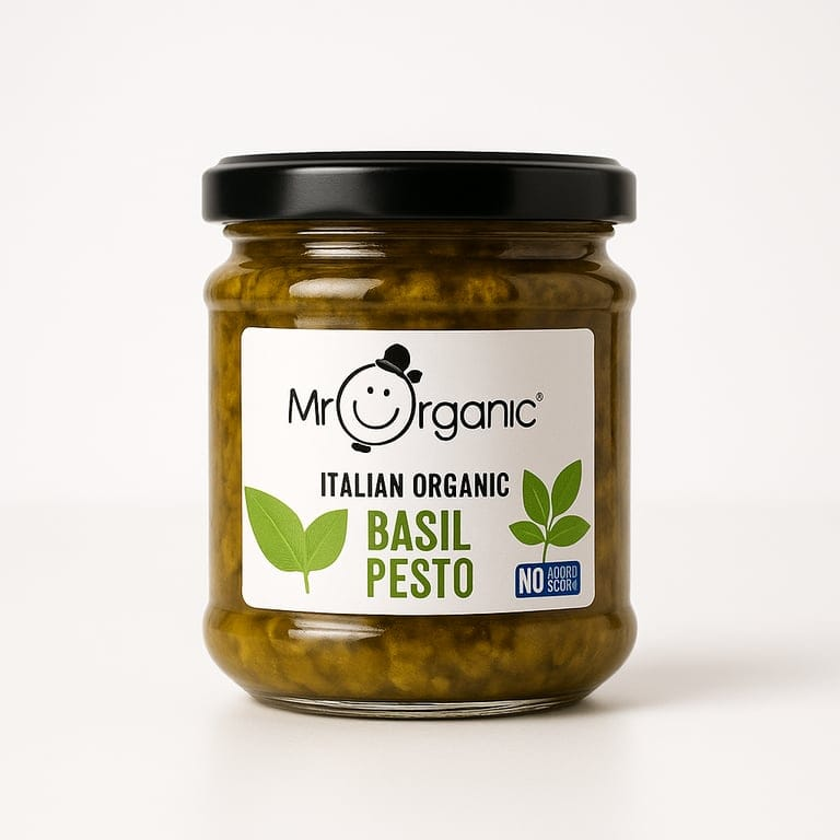 Basil Pesto 190g by Mr Organic