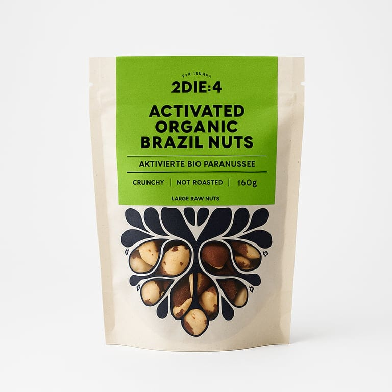 Activated Organic Brazils 100g