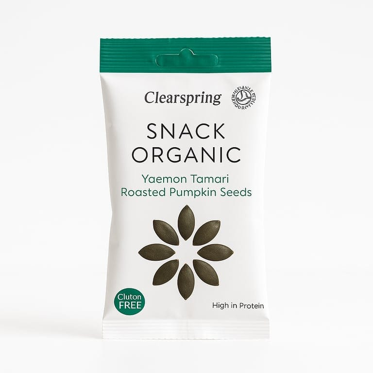 Organic Tamari Roasted Pumpkin Seeds 30g