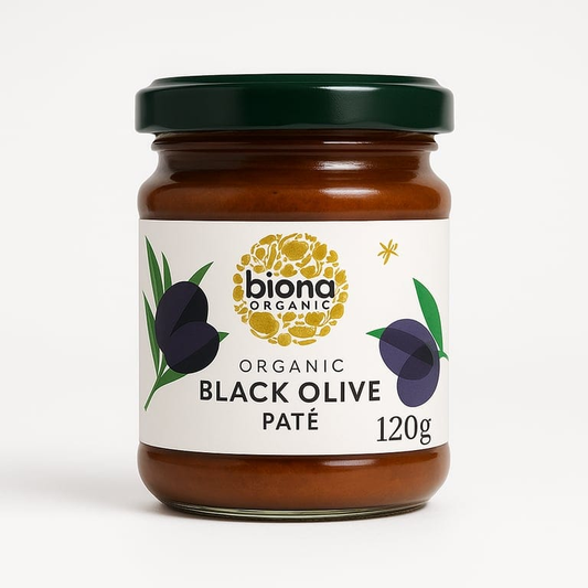 Organic Black Olive Pate 120g