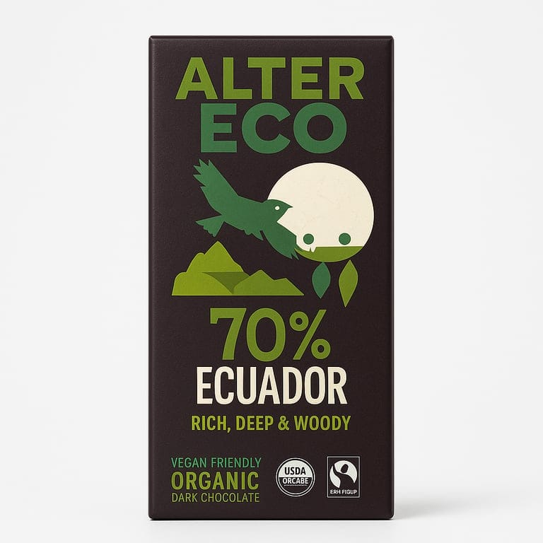 Dark Chocolate 70% Ecuador 100g