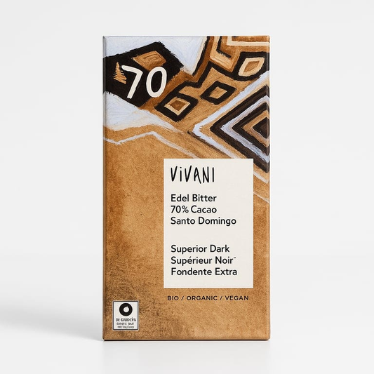 Dark 70% Superior Chocolate Vegan Organic 100g