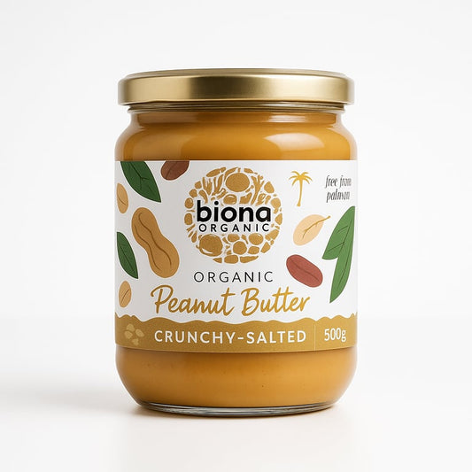 Peanut Butter Organic Crunchy with Sea Salt 500g
