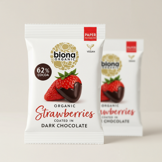 Organic Dark Chocolate Strawberries (2x45g)