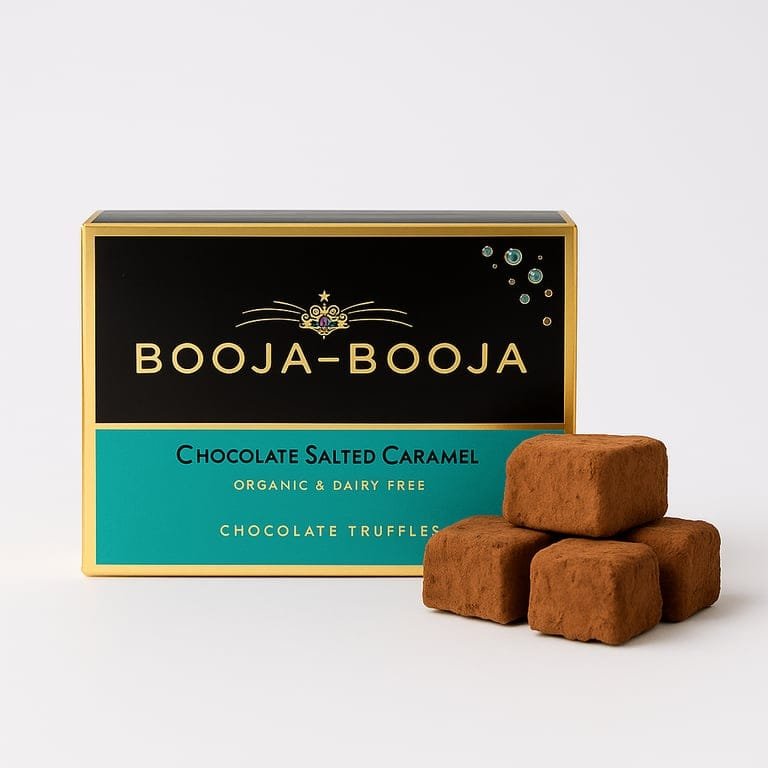 Chocolate Salted Caramel Truffles 92g by Booja-Booja