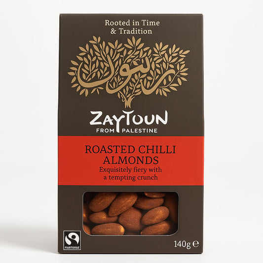 Fairtrade Chilli Almonds 140g
