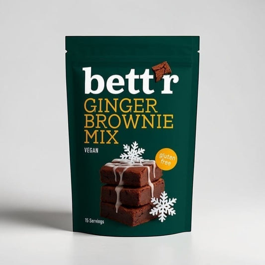 Gingerbread Brownie Mix 400g by Bettr