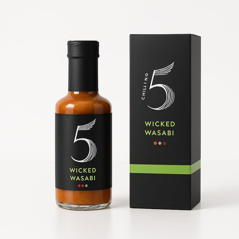 Wasabi Hot Sauce Pouch 100g