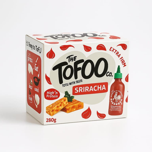 Sriracha Tofu 280g by The Tofoo Company