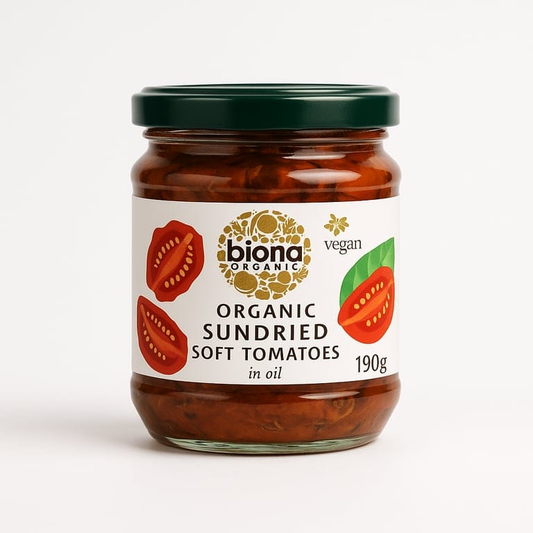 Organic Sundried Soft Tomatoes in Oil 190g