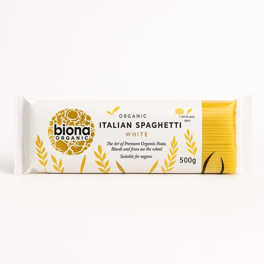 Organic Spelt Spaghetti Pasta - White 500g