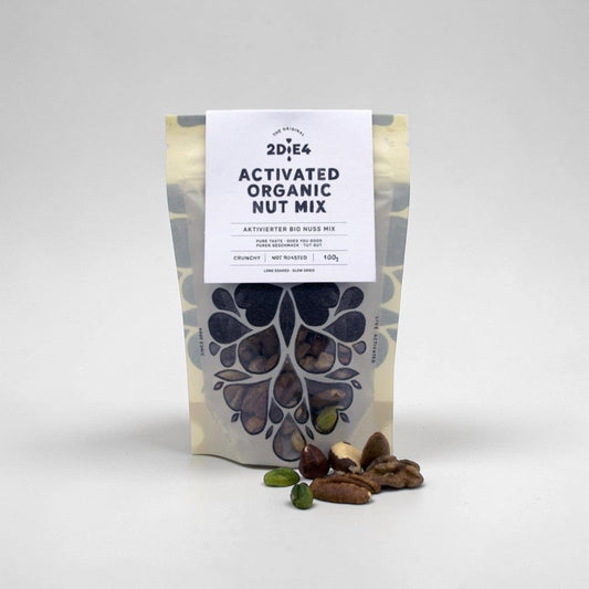 Activated Organic Nut Mix 100g by 2DiE4 Live Foods