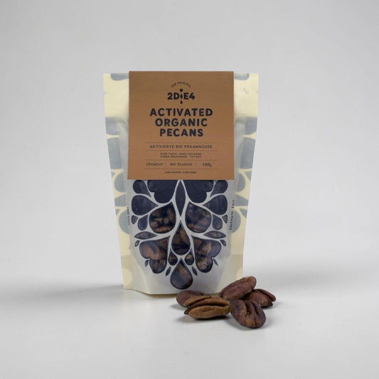 Activated Organic Pecans 100g by 2DiE4 Live Foods