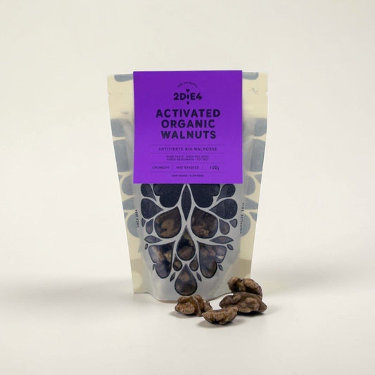 Activated Organic Walnuts 100g by 2DiE4 Live Foods