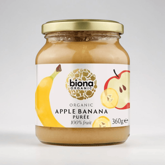 Organic Apple & Banana Puree by Biona