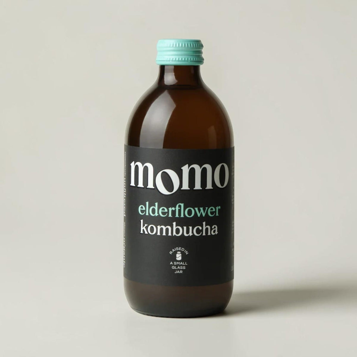 Organic Elderflower Kombucha by Momo Kombucha