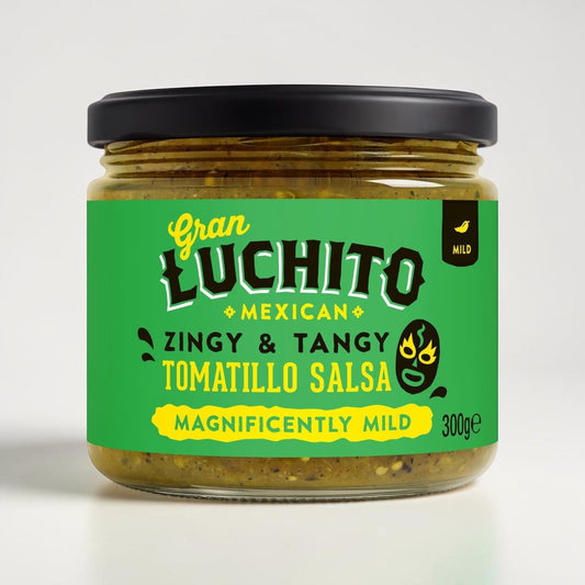 Zingy and Tangy Tomatillo Salsa by Gran Luchito