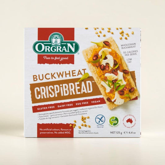 Buckwheat Crispbread 125g by Orgran