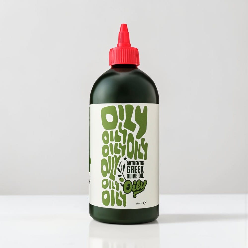 Greek Extra Virgin Olive Oil Squeeze Bottle by Oily
