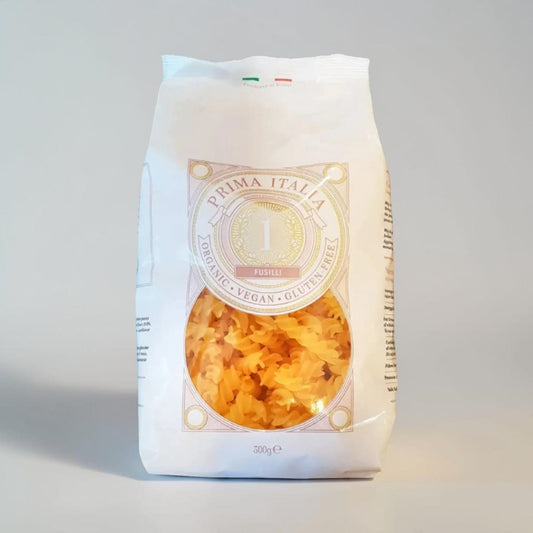 Organic Corn Fusilli 500g by Prima Italia
