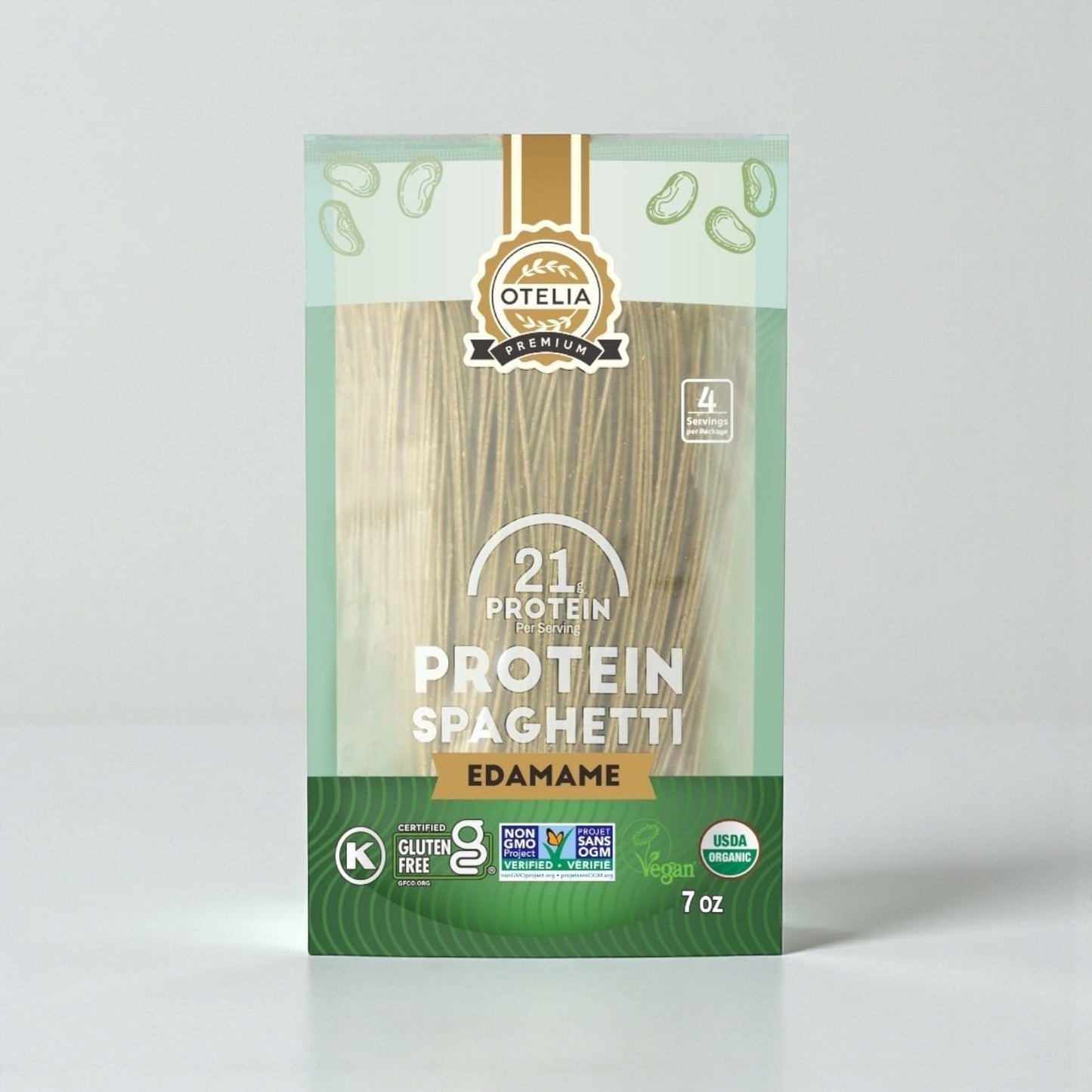 Organic Edamame Protein Spaghetti by Otelia