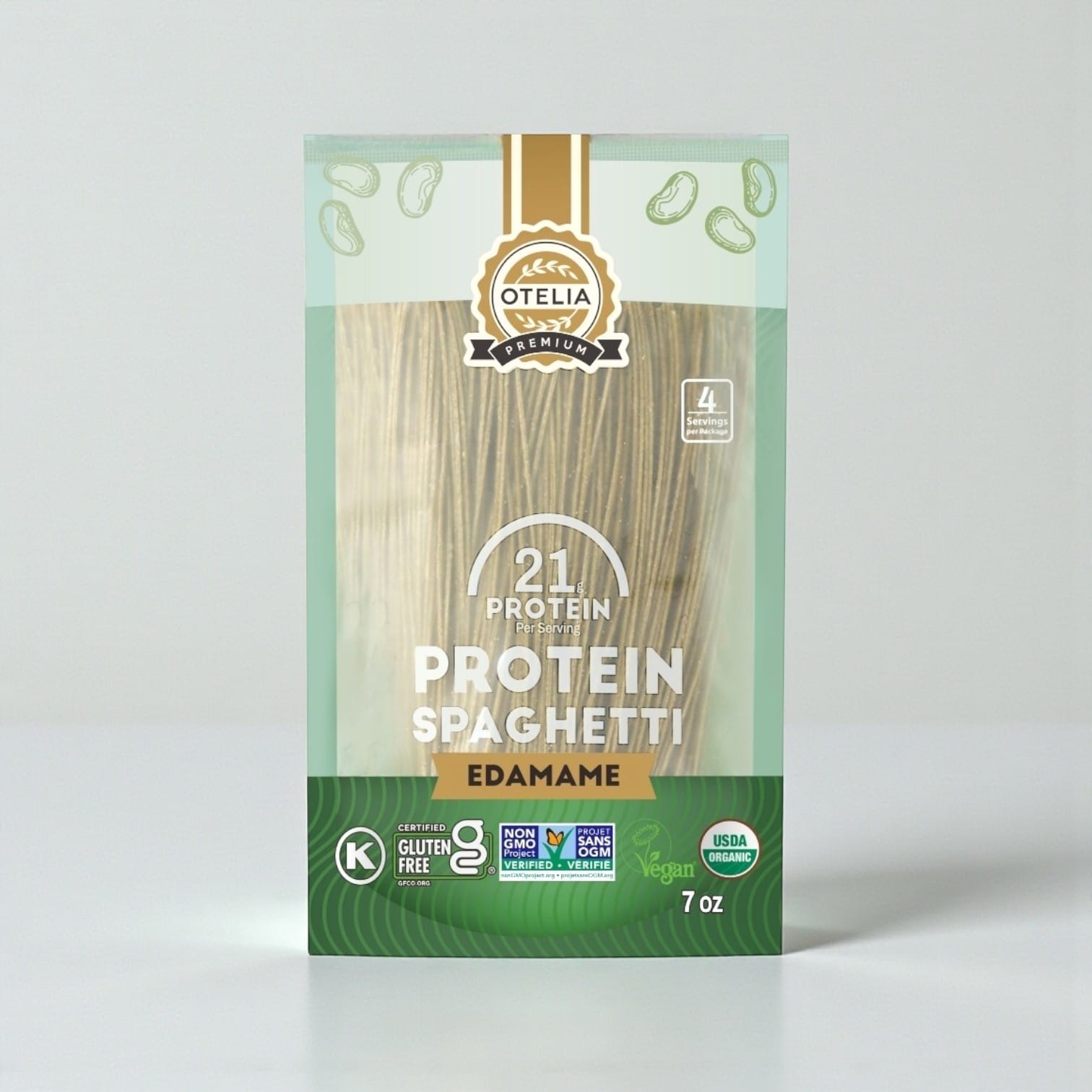 Organic Edamame Protein Spaghetti by Otelia