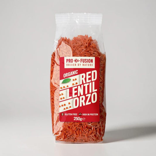 Organic Red Lentil Orzo 250g by Profusion