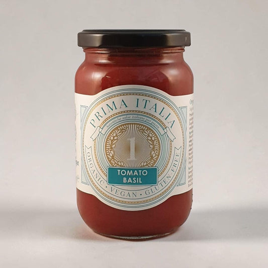Organic Tomato & Basil Pasta Sauce 350g by Prima Italia
