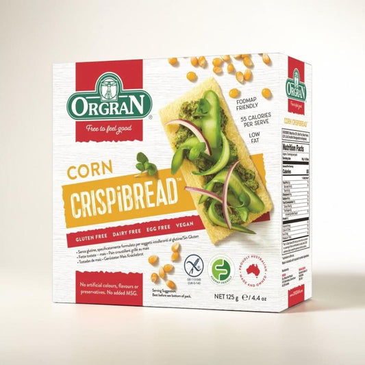 Corn Crispbread 125g by Orgran