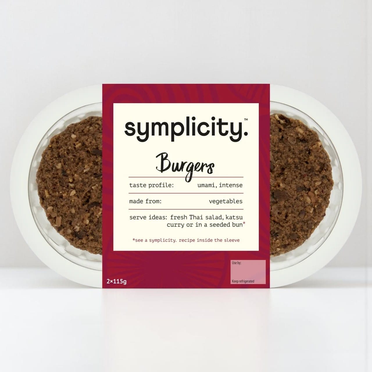 Plant Based Burgers by Symplicity Foods