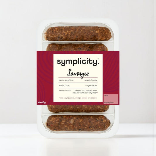 Plant Based Sausages by Symplicity Foods