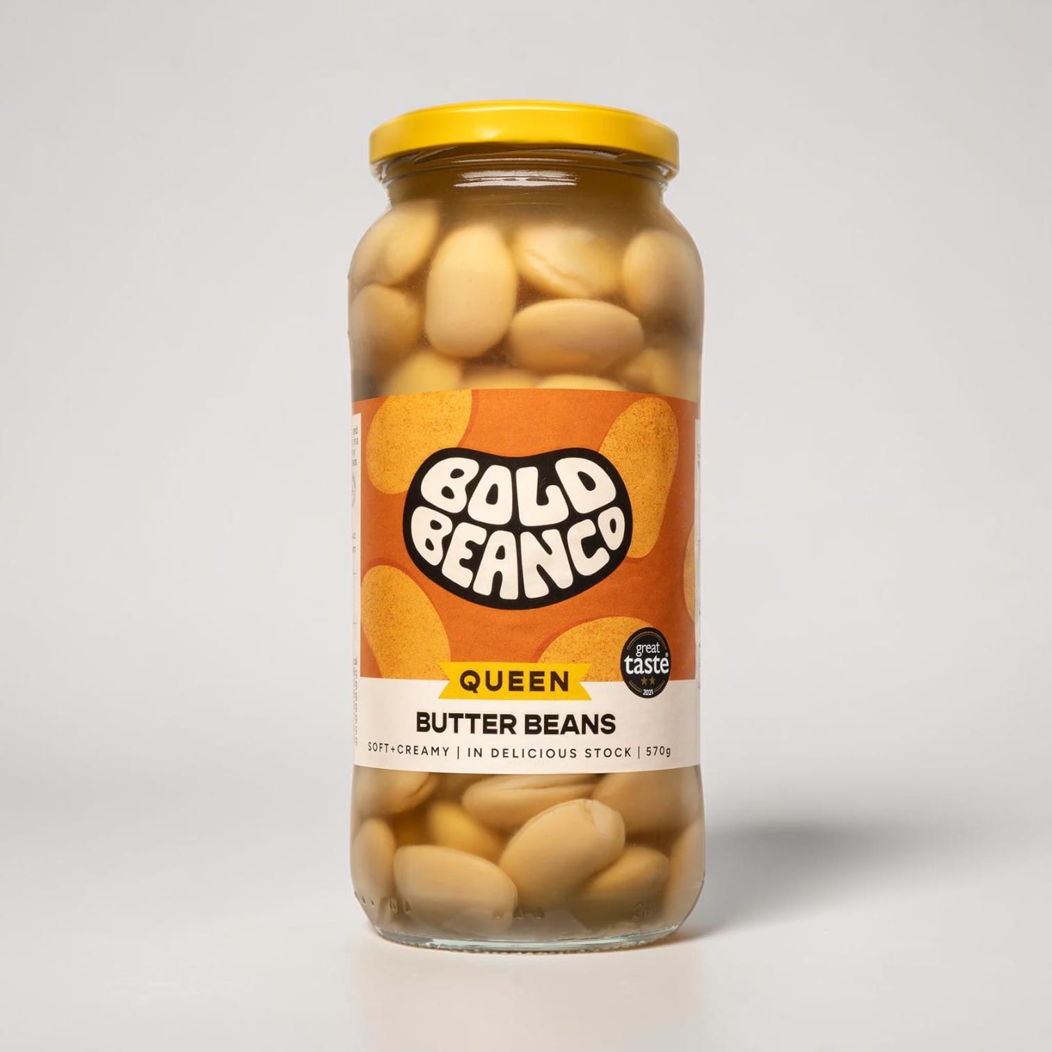 Queen Butter Beans 570g by Bold Bean Co