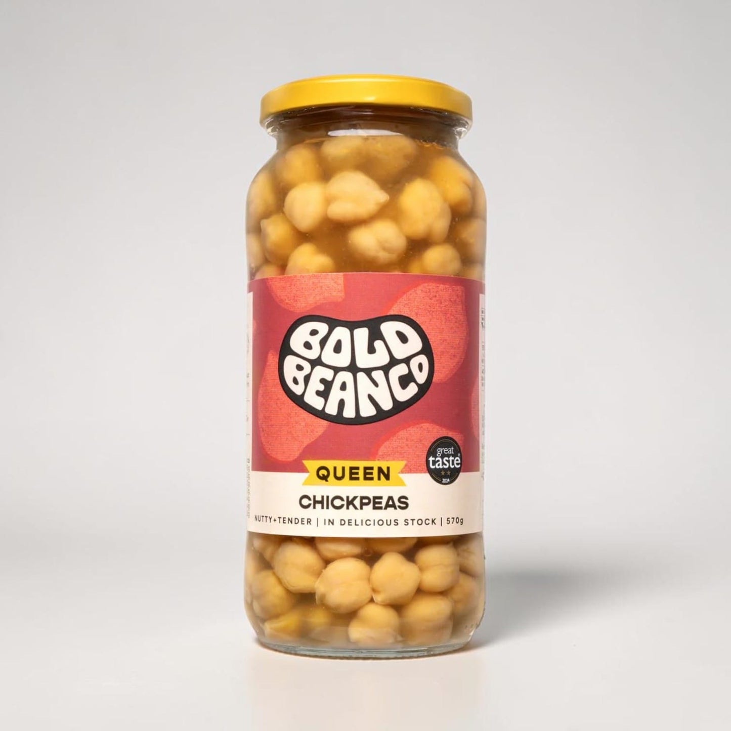 Queen Chickpeas 570g by Bold Bean Co