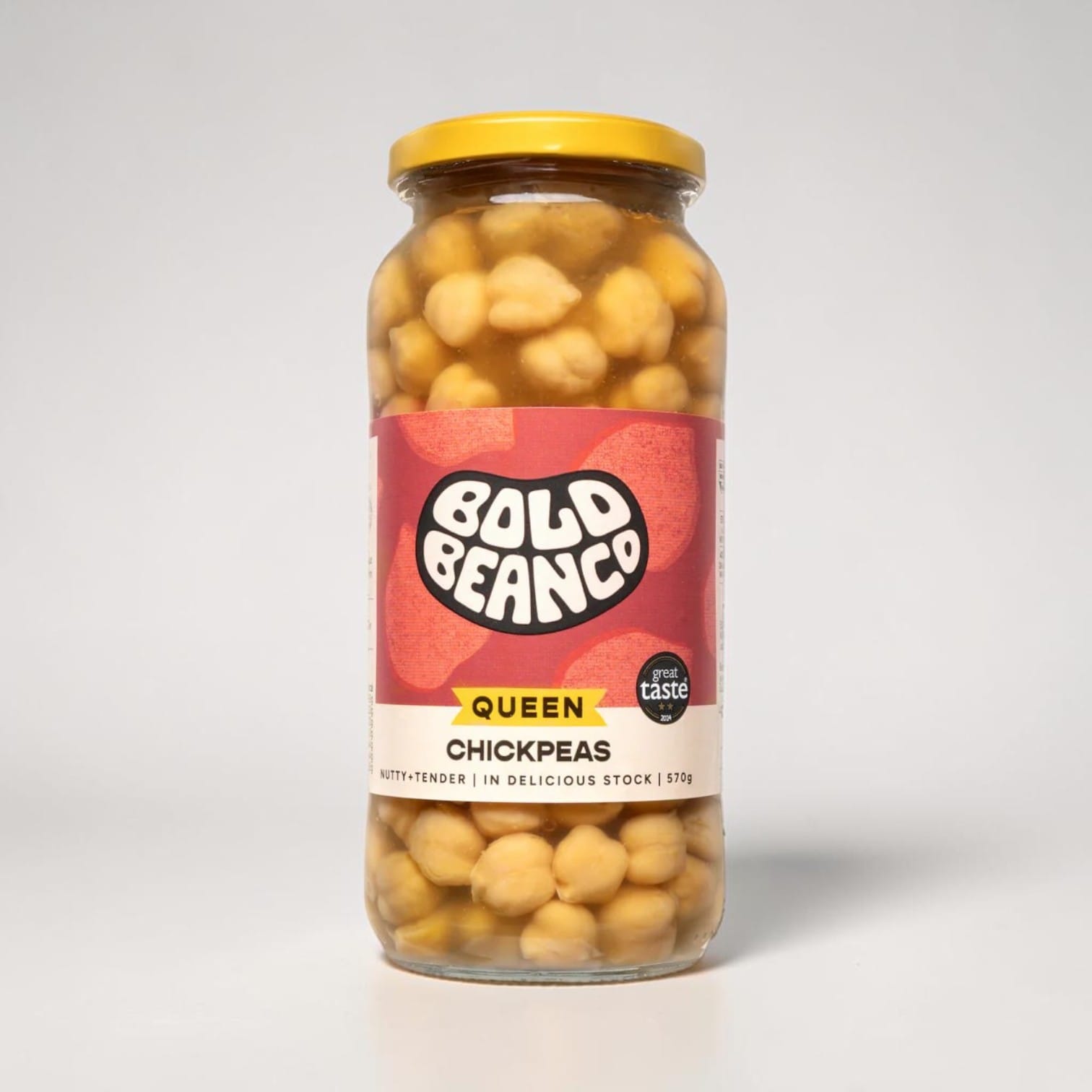 Queen Chickpeas 570g by Bold Bean Co